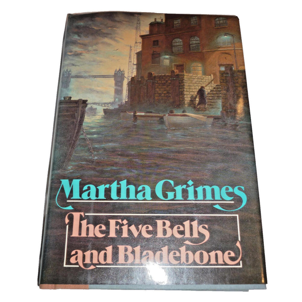 The Five Bells and Bladebone Hardcover By Grimes, Martha HC DJ 1987‎ 1st Edition